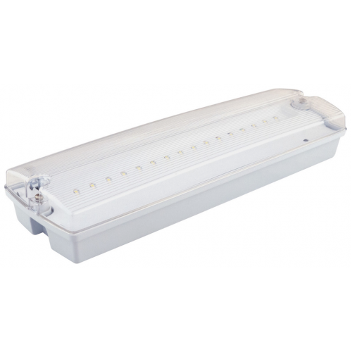 Selectric Emergency Exit 3 Hour Maintained SMD LED Bulkhead Fitting IP65 3W