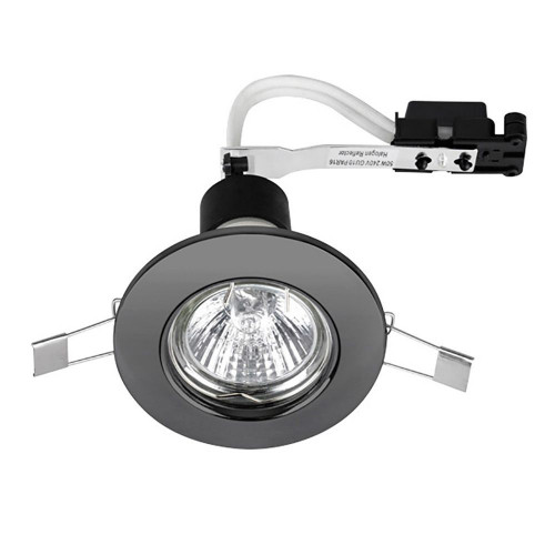 170723 - MINISUN TILTABLE FIRE RATED DOWNLIGHT IN BLACK CHROME