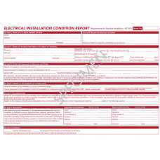 Docs Store Electrical Installation Condition Report BS 7671: 2018+A2:2022 Pack of 5