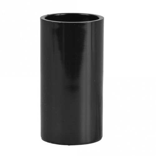25mm PVC Coupler Black