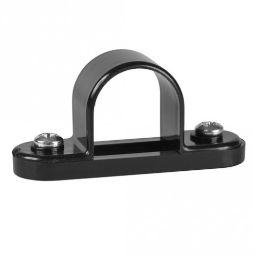 25mm PVC Spacer Bar Saddle Black