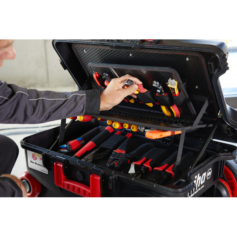Wiha XXL 3 Competence Electrician's Tool Case Assorted Set (100 pcs)