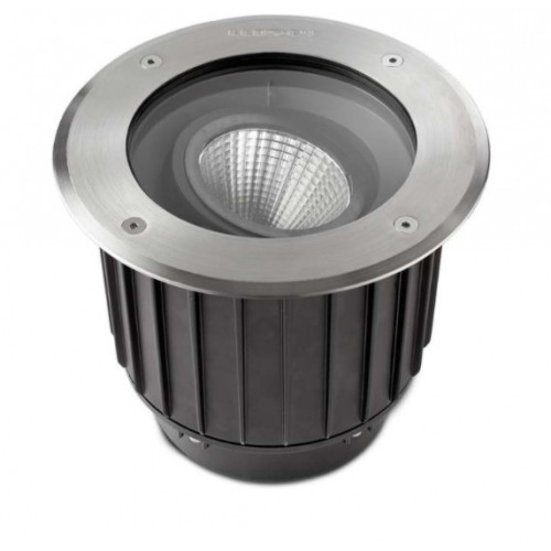 Gea Stainless Steel Aisi316/High Purity Aluminium Polished/Black Recessed Uplight