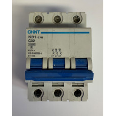 CHINT Nb1-63H-C32 - 32a Type C Single Pole MCB (Brand New)