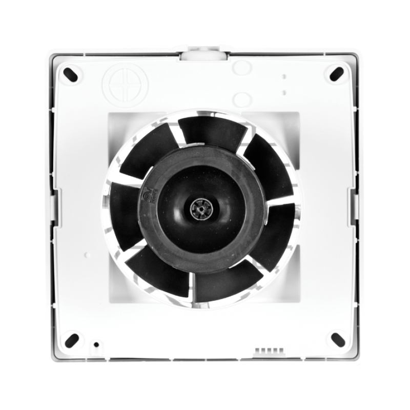 Vortice 11211 Punto M100/4" T White Wall Axial Extractor Fan With Adjustable Timer 100mm / 4 Inch 240V