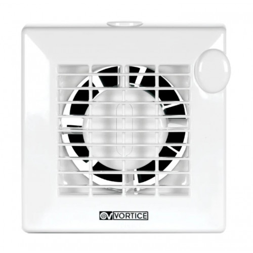 Vortice 11201 Punto M100/4" White Wall Axial Extractor Fan For Remote Switching 100mm / 4 Inch 240V