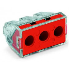 Wago 3-Way Push Wire Connector for Junction Boxes (x50)