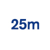 25m  + £80.10 