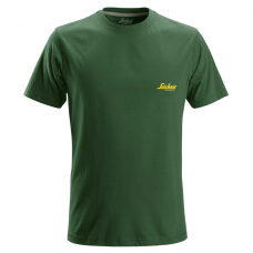 Snickers Workwear Medium Forest Green T Shirt with Embroidered Logo 2502