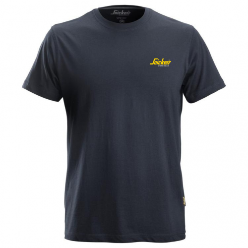 Snickers Workwear XL Navy T Shirt with Embroidered Logo 2502