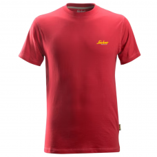 Snickers Workwear Small Chilli Red T Shirt with Embroidered Logo 2502