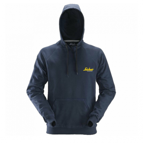 Snickers Workwear Small Navy Hoodie with Embroidered Logo 2800