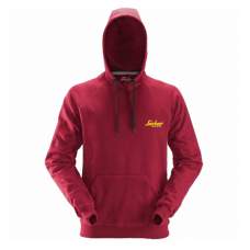 Snickers Workwear Small Red Hoodie with Embroidered Logo 2800