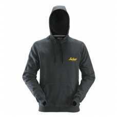 Snickers Workwear Small Steel Grey Hoodie with Embroidered Logo 2800