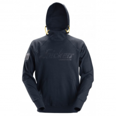 Snickers Workwear Small Navy Logo Hoodie 2881