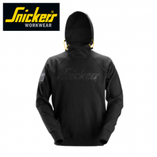 Snickers Workwear Black Logo Hoodie 2881