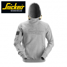 Snickers Workwear Grey Logo Hoodie 2881