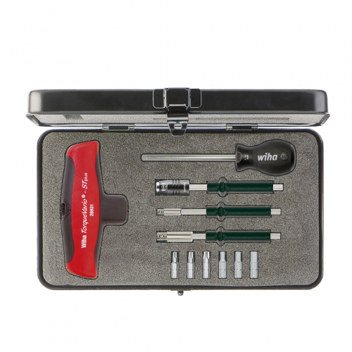 Wiha TorqueVario®-S Screwdriver Set with T-handle