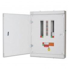 Fusebox TPN07FBX 7 Way 125A Three Phase Board With SPD