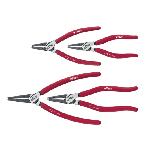 Wiha Pliers set Industrial electric Combination pliers, needle nose pliers,  diagonal cutters 3-pcs. (38637)