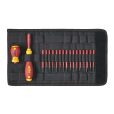 Wiha slimVario® 19 Piece Screwdriver and Bit Set