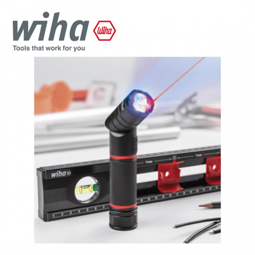 Wiha Flashlight with LED, Laser and UV Light