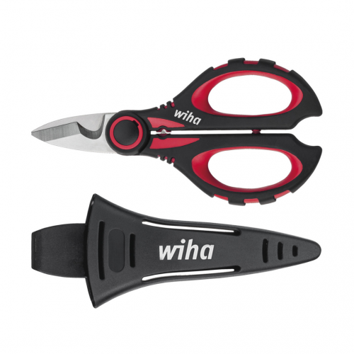 Wiha Electrician’s Universal Scissors With Crimp Function 160mm (6in)