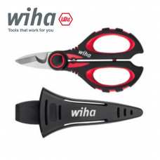 Wiha Electrician’s Universal Scissors With Crimp Function 160mm (6in)