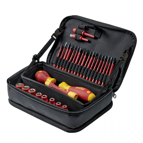 Wiha 31 Piece slimVario® VDE Interchangeable Screwdriver/Socket Tool Set