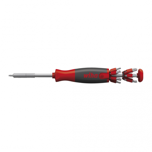 Wiha Screwdriver with Bit Magazine LiftUp 26one®