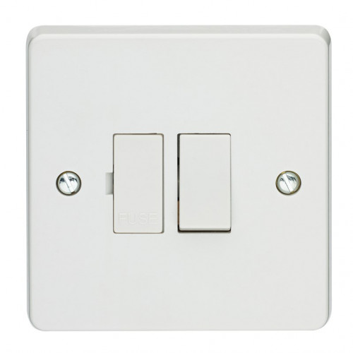 Crabtree 13A Switched Fused Spur White