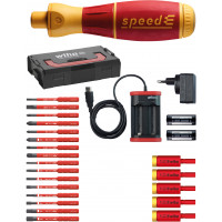 Wiha 25 Piece SpeedE VDE Electric Insulated Screwdriver Set 3