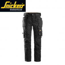 Snickers Trousers 6241 - AllRoundWork Stretch Holster Pocket – Black On Black