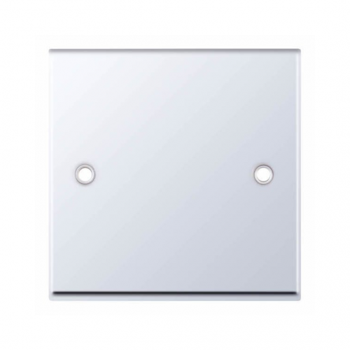 Selectric 7M-Pro Polished Chrome 1 Gang Blank Plate