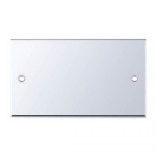 Selectric 7M-Pro Polished Chrome 2 Gang Blank Plate
