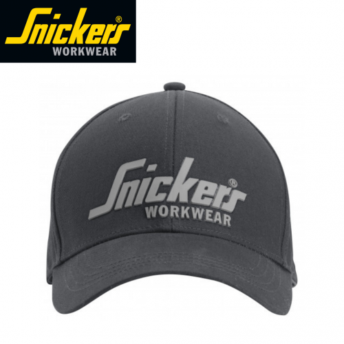 Snickers Logo Cap Grey/Black