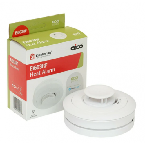 Aico Ei630IRF RadioLINK Heat Alarm Interlinked 10 Year Lithium Battery