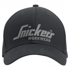 Snickers Workwear Black Logo Cap 9041