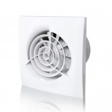 Blauberg Quiet Bathroom Extractor Fan with Timer Trio Powerful Wall & Ceiling Mounted Ventilator 4 " 100 mm