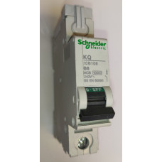 SCHNEIDER ELECTRIC KQ B6 6 AMP 10 KA SINGLE POLE MCB 