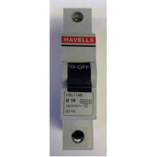 Havells 16A Single Pole MCB Type B (Brand New)