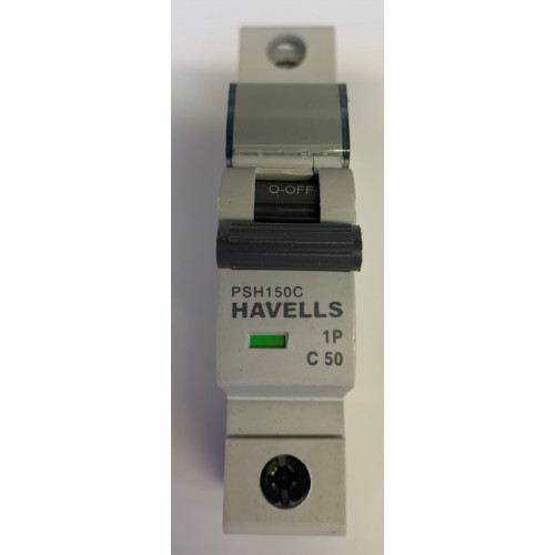 Havells 50A Single Pole MCB Type C (Brand New)