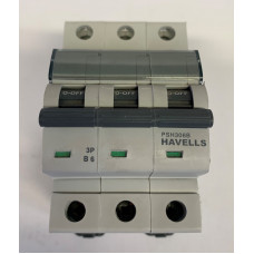 Havells 6A Triple Pole MCB Type B (Brand New)