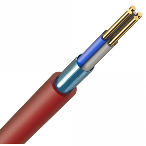 1.0MM 4 CORE RED FIRE SAFE CABLE (100m)