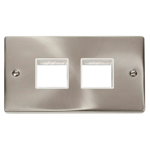 CLICK VPSC404WH FRONTPLATE 2G 4APERTURE