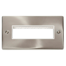 CLICK VPSC426WH FRONTPLATE 2G 6APERTURE