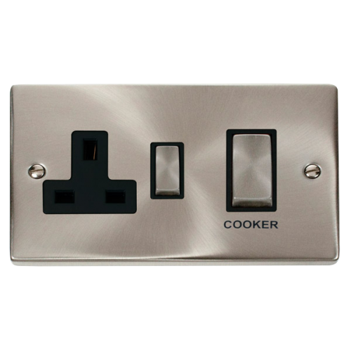 CLICK VPSC504BK SWITCH & 13A SOCKET 45A