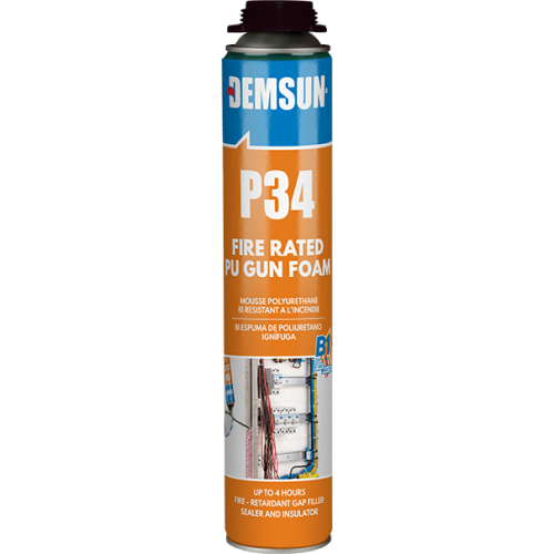 Demsun P34 Fire Rated PU Gun Foam 750ml