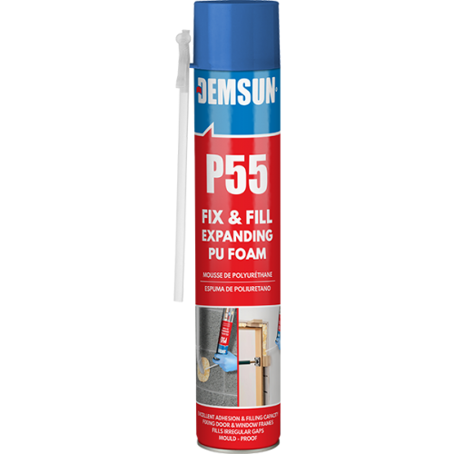 Demsun P55 Fix & Fill Expanding Pu Foam 500ml