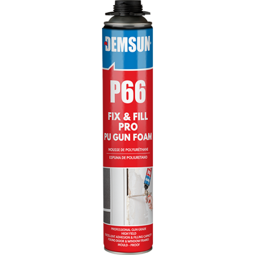 Demsun P66 Fix & Fill Pro Pu Gun Foam 750ml